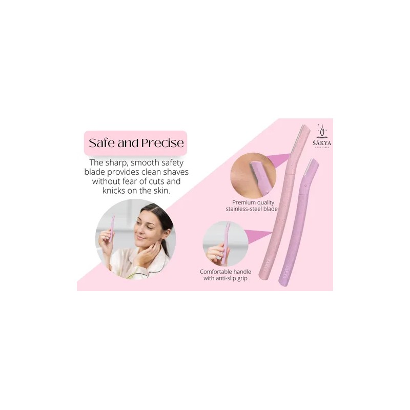 Herramienta De Dermaplaning Sakya, Rastrillo Facial Biodegra
