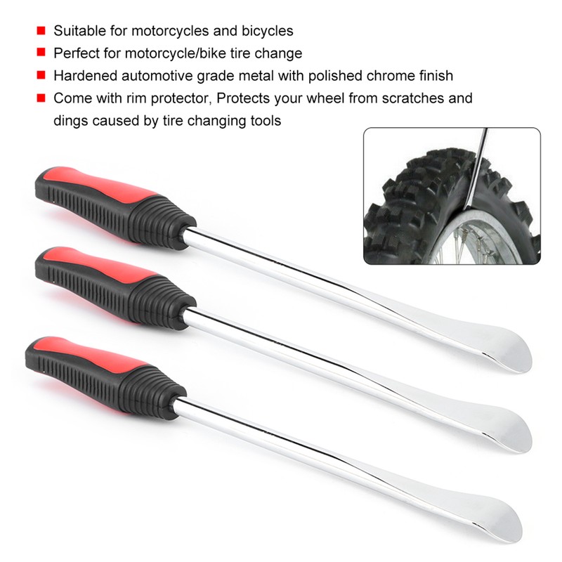 Spoon Tire Levers Motorcycle Bike Tire Change Tool Kit with