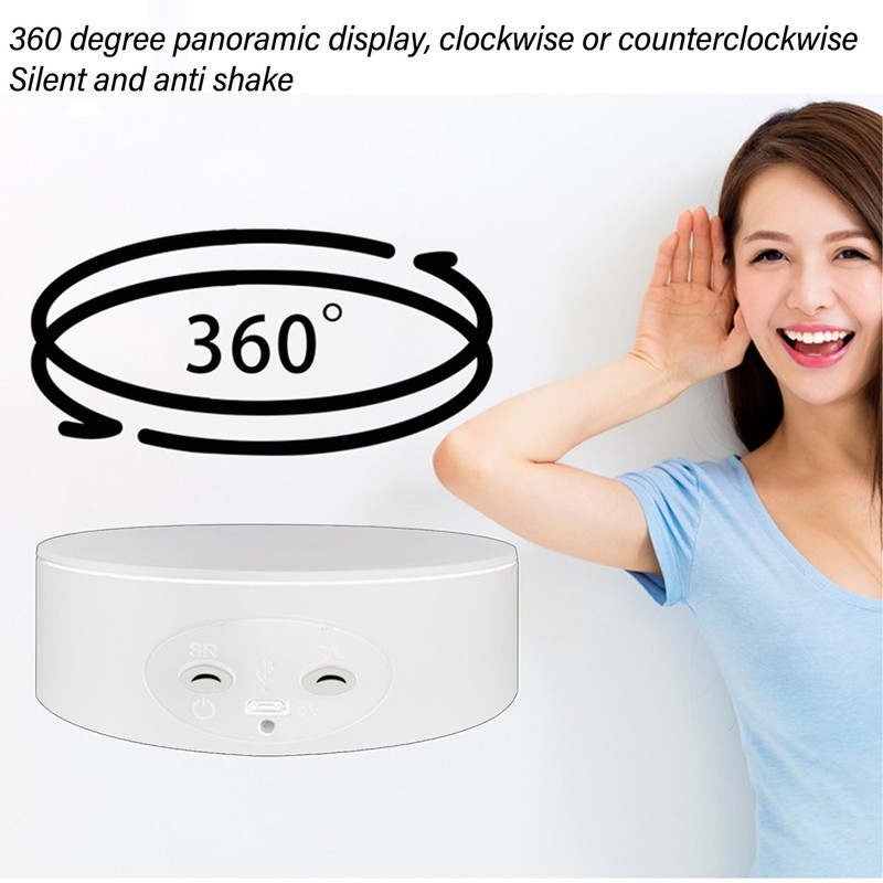 360 Degree Rotating Display Stand 5kg Maximum Load Automatic Electric