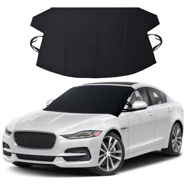 EcoNour Windshield Cover for Ice and Snow | Enhanced 600D