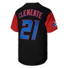 #21 Puerto Rico Classic Mens Baseball Jersey Stitched Black Size