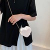 APOSITV Heart Shoulder Bag, Women's, Pochette, Pouch, Bag, Heart-Shaped, Cross-Body