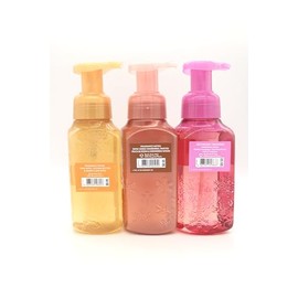 Winter/Holiday Foaming Soap Set - Scents: Snowy Peachberry, Champagne Toast, Leaves