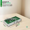 ADEPTNA Desktop Mini Pool Table Game Set Compact Tabletop Billiards