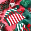 YFXQYFSH 6 Pcs Christmas Elf Hat Knitted Santa Hat Winter