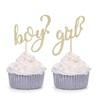 Giuffi Decoración para Cupcakes con Purpurina de Oro de 24