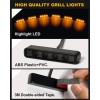 Sidi LED Amber Grill Lights for 2007-2024 Toyota Tundra Raptor