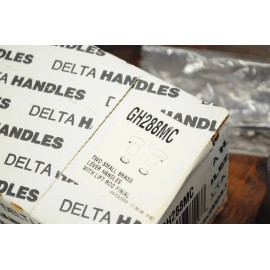 Delta GH288MC Michael Graves Lever Faucet Handles Matte Chrome Finish NEW - NOS