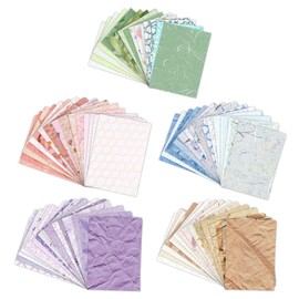 CYNOSURETECH 75 Pieces Of Textured Paper For Scrapbooking, Decorative Paper For Scrapbooking, Diy Paper Crafts, Scrapbooking Supplies