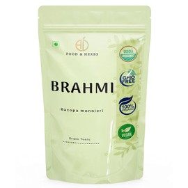  Organic Brahmi|Bacoa monnieri Dried Brahmi Leaves,100% pure and Fresh,Free from Harmful chemicals,& no additives -150 gm