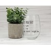 Gelid 50th Birthday Gifts for Women and Men Wine Glass