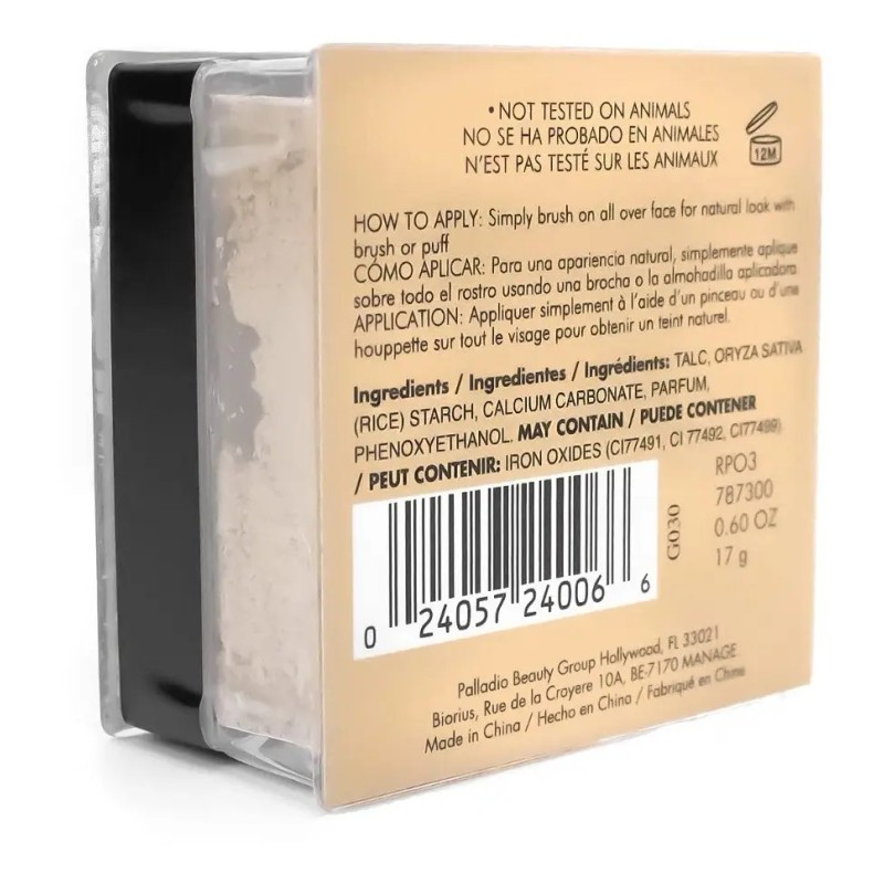 Polvo Suelto Palladio Rice Powder