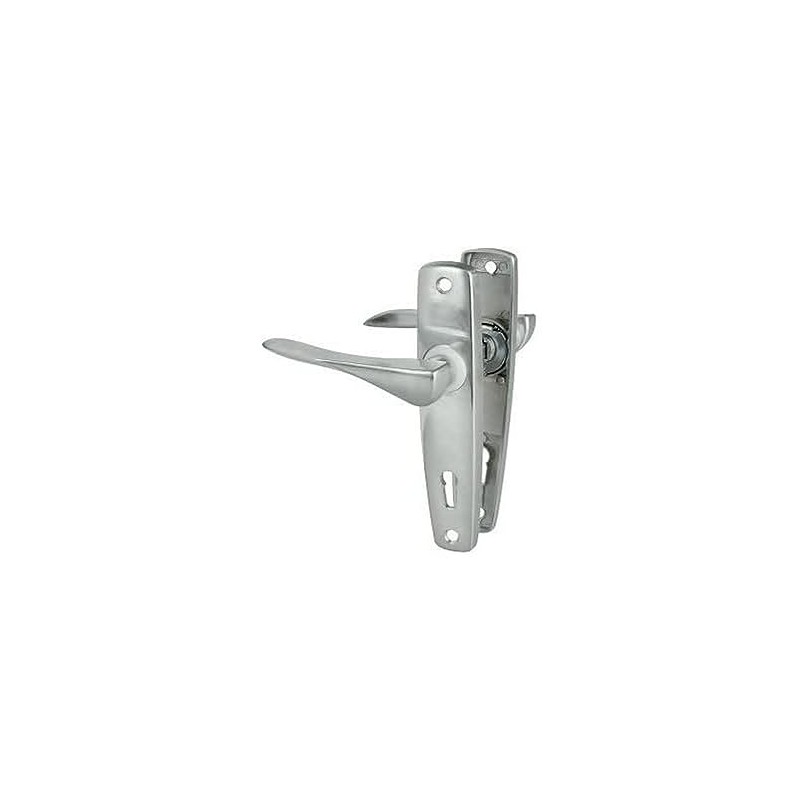 Romak 608150 Satin Chrome Plated Entrance Door Lever