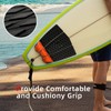 Abahub 3 Piece EVA Surfboard Deck Traction Pads with Kicker