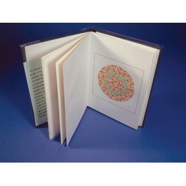 Cosmid Ishihara Test Chart Books for Color Deficiency 10 Plates (Unlettered Persons and Children)