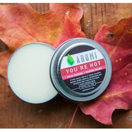 Solid Cologne | Fresh Men’s Fragrance, Best Solid Cologne, Vegan & Cruelty-free, Affordable Men's Gift Idea, Stocking Stuffer, 1 oz, Aromi | (You're Hot)