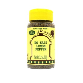 No Salt Lemon Pepper-3.6 oz-Small Bottle