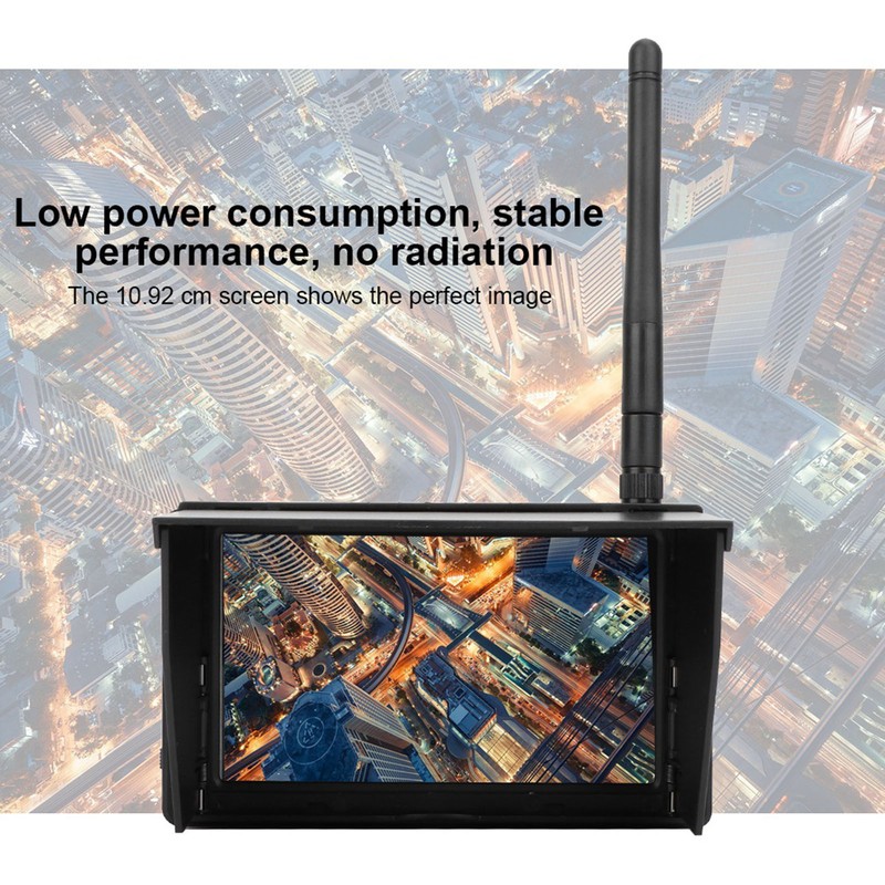 5.8G FPV Monitor 4.3 Inch 48CH 480 X 272 LCD