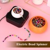 Foribyw Electric Bead Spinner USB Automatic Beading Bowl Spinner Kit