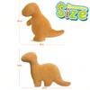 Aiideals Dino Chicken Nuggets Pillow for Birthday Gifts, Dinosaur Chicken