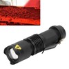 LED Flashlight 1 Mode Retractable Waterproof Handheld Lamp for Hunting
