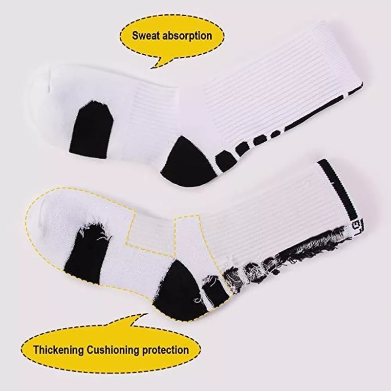 Generic Calcetines 4 Pares, Calcetas Deportivas Para Basquetbol 2023
