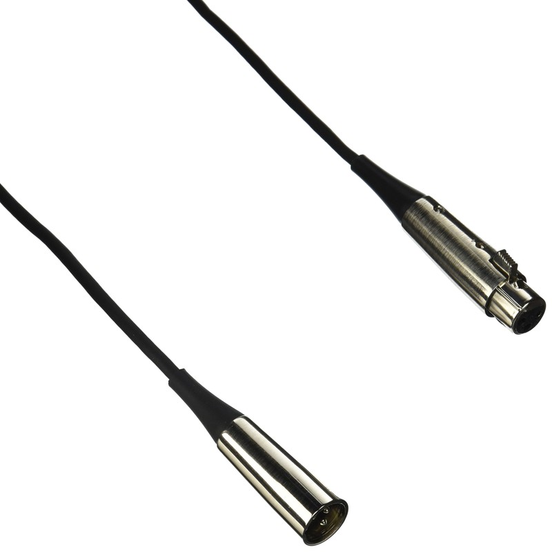 Shure C25F 25' Triple-Flex Chrome XLR Cable Connectors