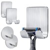 ZeriLion Adhesive Razor Holder & Hook Combo Pack (2+2) -