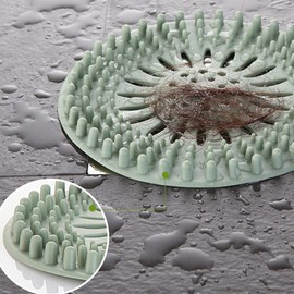 VORCOOL Drain Gutter Net Washbasin Drain Gutter Hair Catcher Bath (Set of 4)