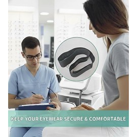 2 Pcs Eyeglass Holder for Rhinoplasty, Comfortable Non-Slip Nose Band for Broken Nose Recovery, Glasses Support Strap