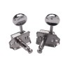 6 In-Line Semi-Closed Guitar Locking Tuners Tuning Pegs Machines Heads