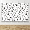Renaiss 7x5ft Dog Footprints Backdrops for Photography Dog Paw Print