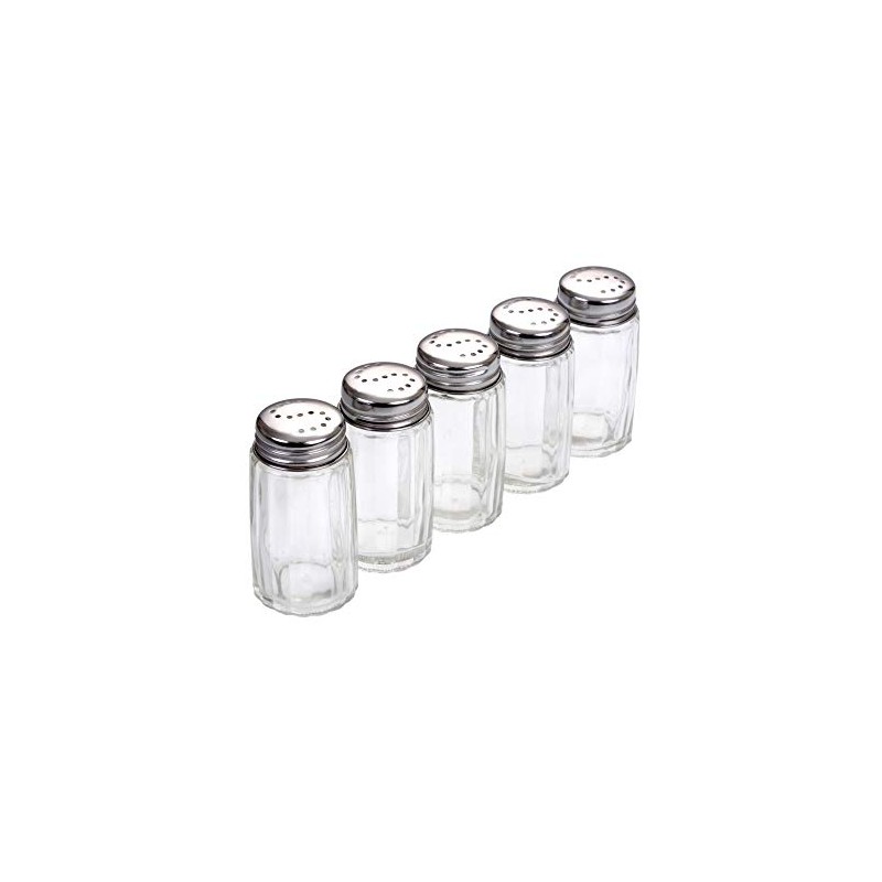 GRÄWE Glass Salt Shaker - Pack of 5