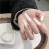 GAOY Watery Crystal Poly Gel 30g Builder for Nail Extensions Thin Viscosity Easy Application and High Hardness Nude Pink 03, Milk White 01 / GAOY 워터리 크리스탈 폴리 젤 네일 익스텐션용 30g 빌더 얇은 점도 쉬운 적용 및 고경도 누드 핑크 03, Milk White 01