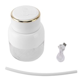 Portable Blender 800ml Capacity Electric Portable Juice Cup USB Rechargeable Juicer Blender for Home Sport Office Camping White