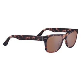 Serengeti Men's FOYT Large Square Sunglasses, Shiny Tortoise Havana