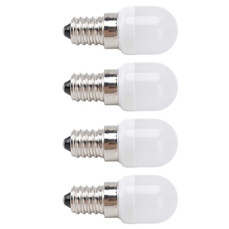 10Pcs E14 Light Bulb Stainless Steel 1.5W 220V LED Bulb