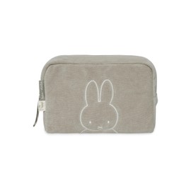 Jollein Frottee Windeltasche - Miffy, Olive Green - Windeletui - Kosmetiktasche - Organizer - Olivgrün
