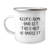 Funny Chef Camping Mug Gifts from Friends to Men or