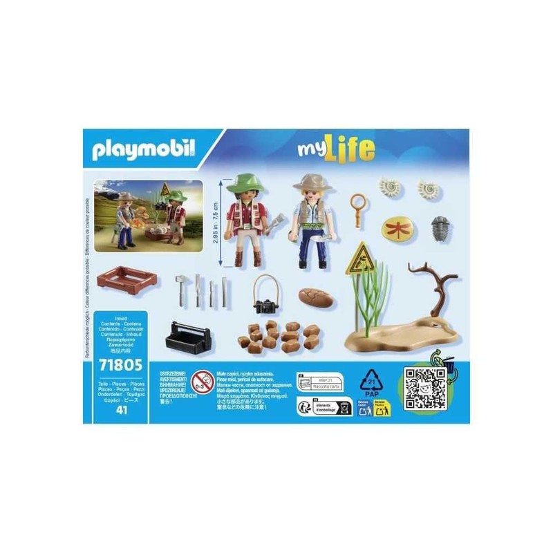 Playmobil Excavación paleontológica