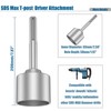 WIRSHO SDS MAX Ground Nail Driver Inner Diameter 65 mm