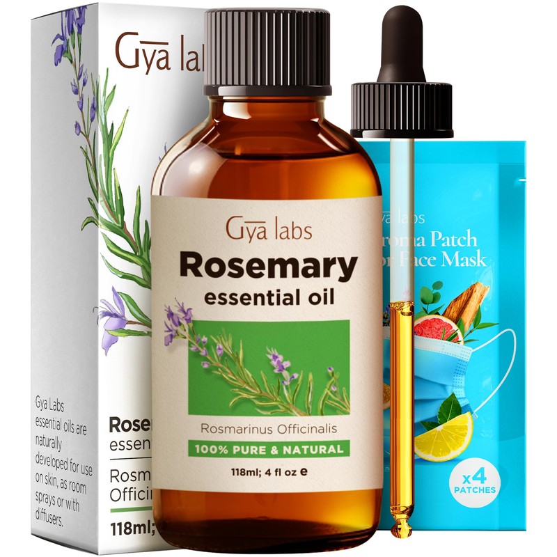 Gya Labs Rosemary Oil for Hair (4 fl oz) &