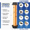 GATCH Fruit Fly Trap 3-Pack Sticky Fly Trap Indoor/Outdoor