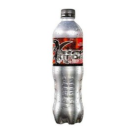Raptor Energy Drink with Sparkling Fruit Punch Flavor Beverage 600ml - Bebida energética Raptor con bebida de sabor a ponche de frutas espumosas 600ml (12 Pack)