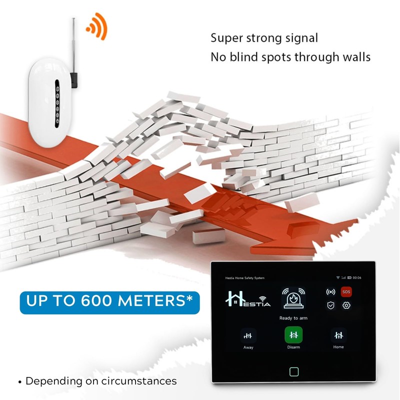 HESTIA Signal Extender for Hestia System, SAFE-TECH Wifi Extender Smart