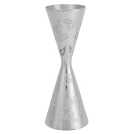 Barkeeping Jigger Cup, Jigger Leaves Stripe for Bar, 60 ml, 90 ml