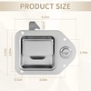 Truck Tool Box Latch, 4 Pack 304 Stainless Steel Robust