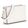 GUESS Nastra Mini Crossbody Top Zip XS Cream White
