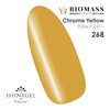 SHINYGEL Professional Shiny Gel Biomascara Gel, 268/Chrome Yellow, 0.1 oz