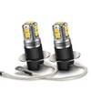Ruiandsion Lampadine fendinebbia a LED H3, 6-40 V, colore bianco,